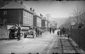 En gang i tiden, i Rjukans gater.