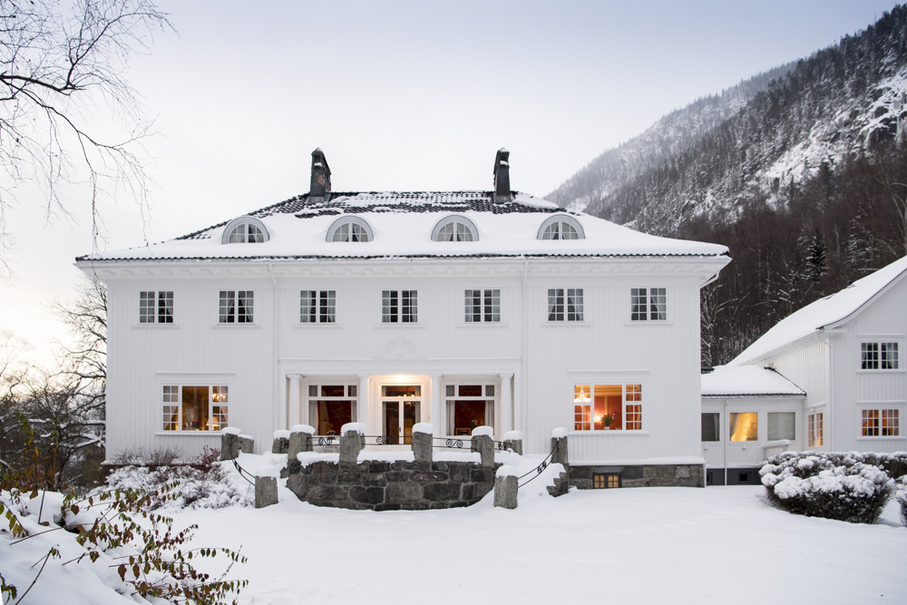 Vinter på Rjukan Admini Hotel