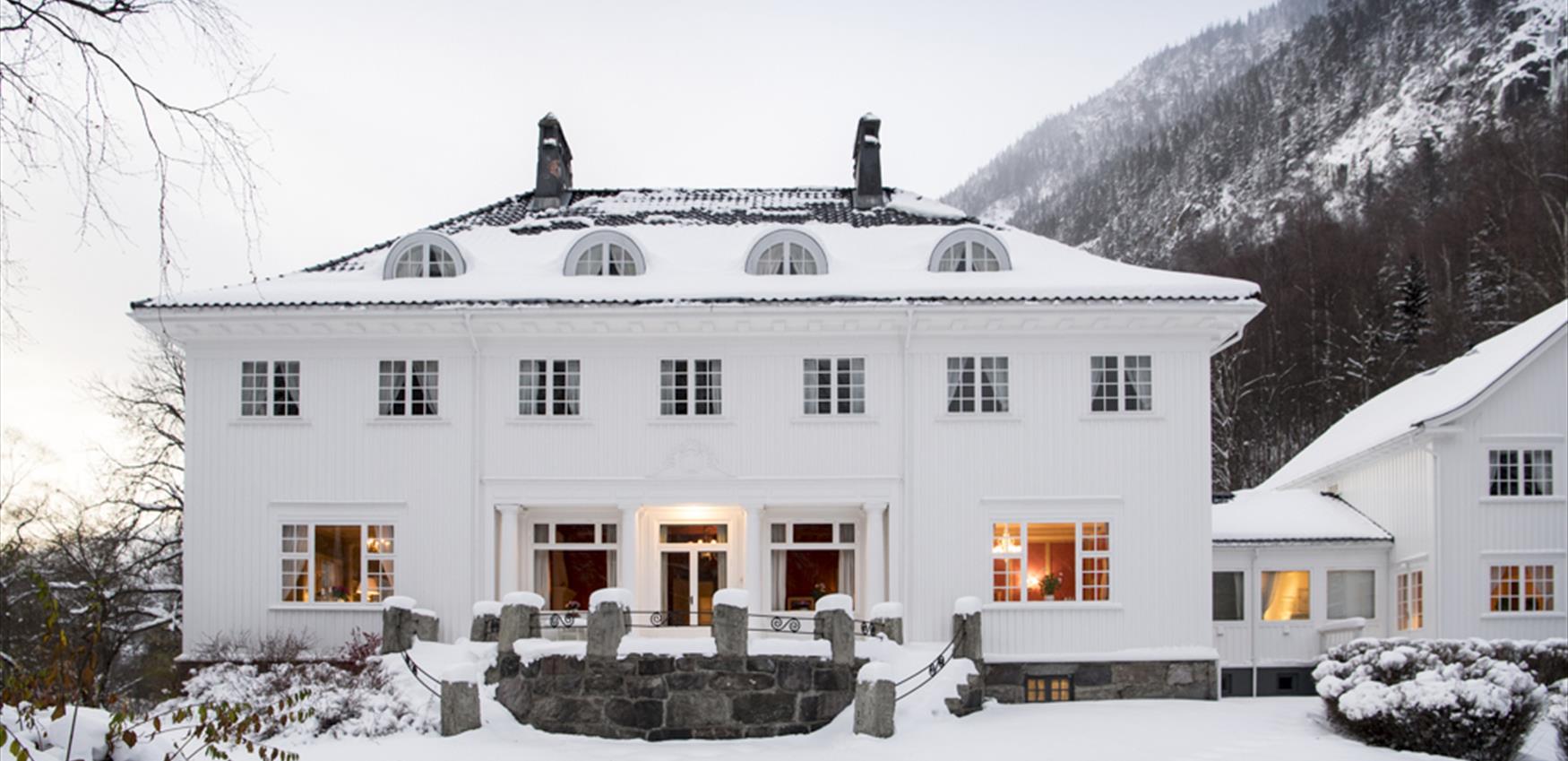 Vinter på Rjukan Admini Hotel