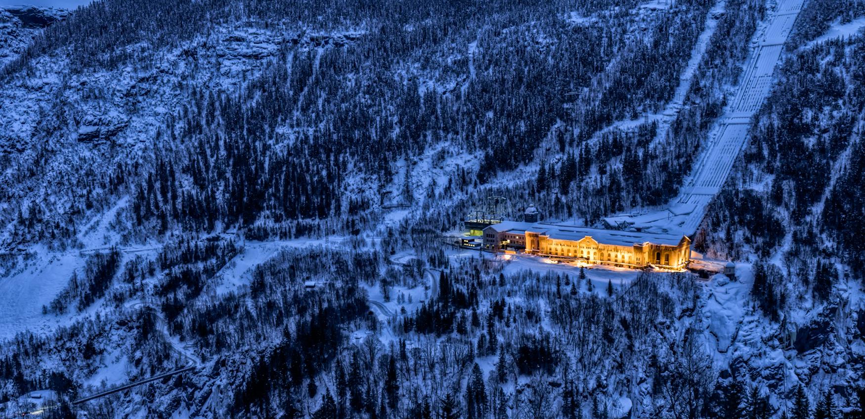 Vinter på Vemork