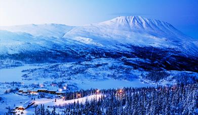 Winter at Gausta