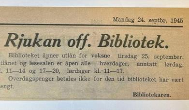 80-årsmarkering av gjenopning etter 2. verdenskrig