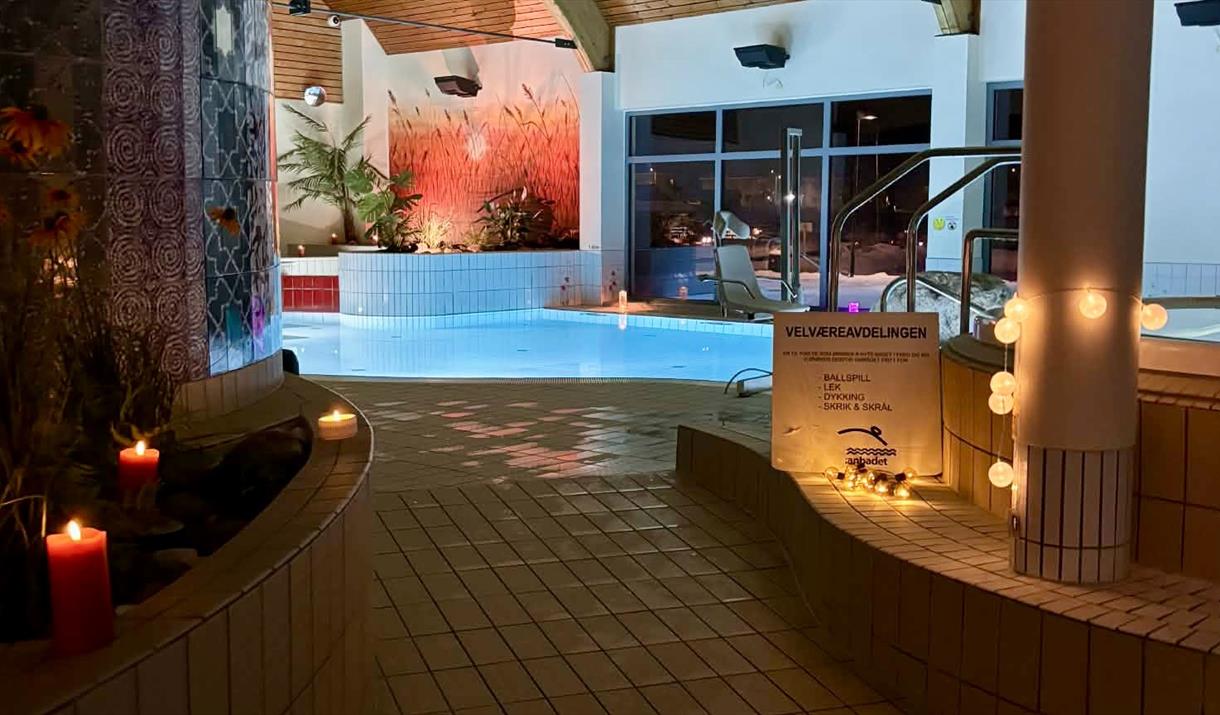 Voksenkveld med bobler