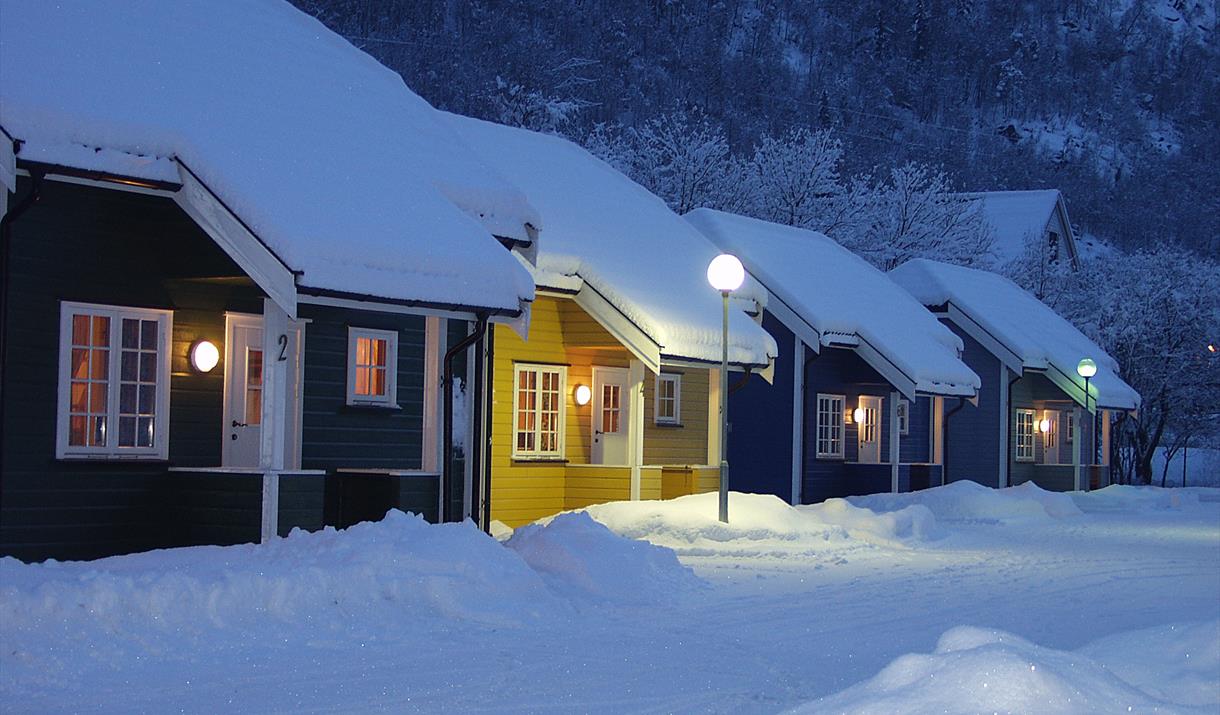 Velutstyrte hytter i gangavstand til Rjukan Sentrum og Rjukanbadet