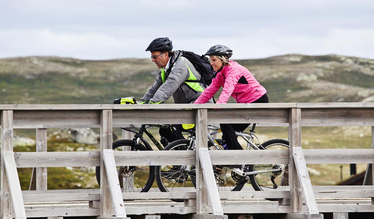 Veien fra Gvepseborg til Kalhovd er 30 km lang.