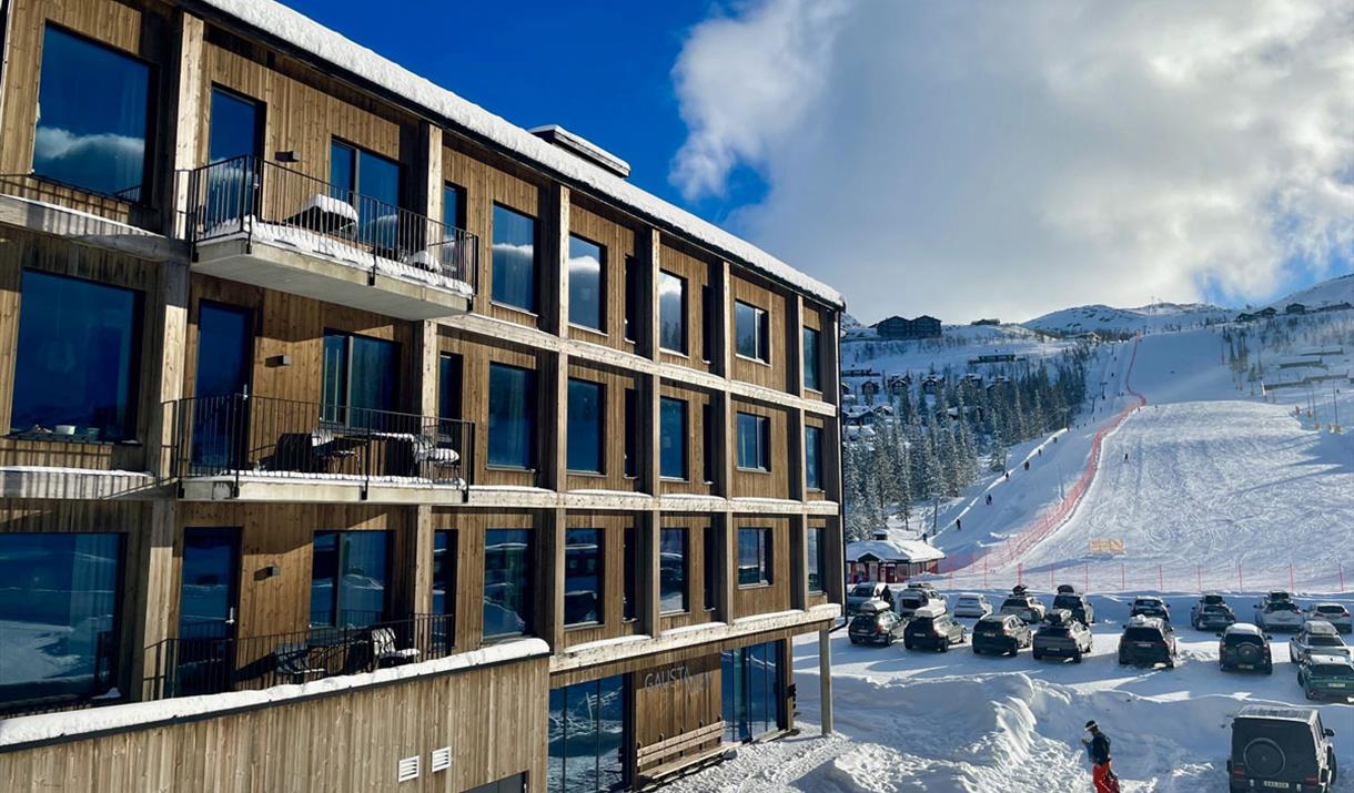 Gausta Sportell om vinteren