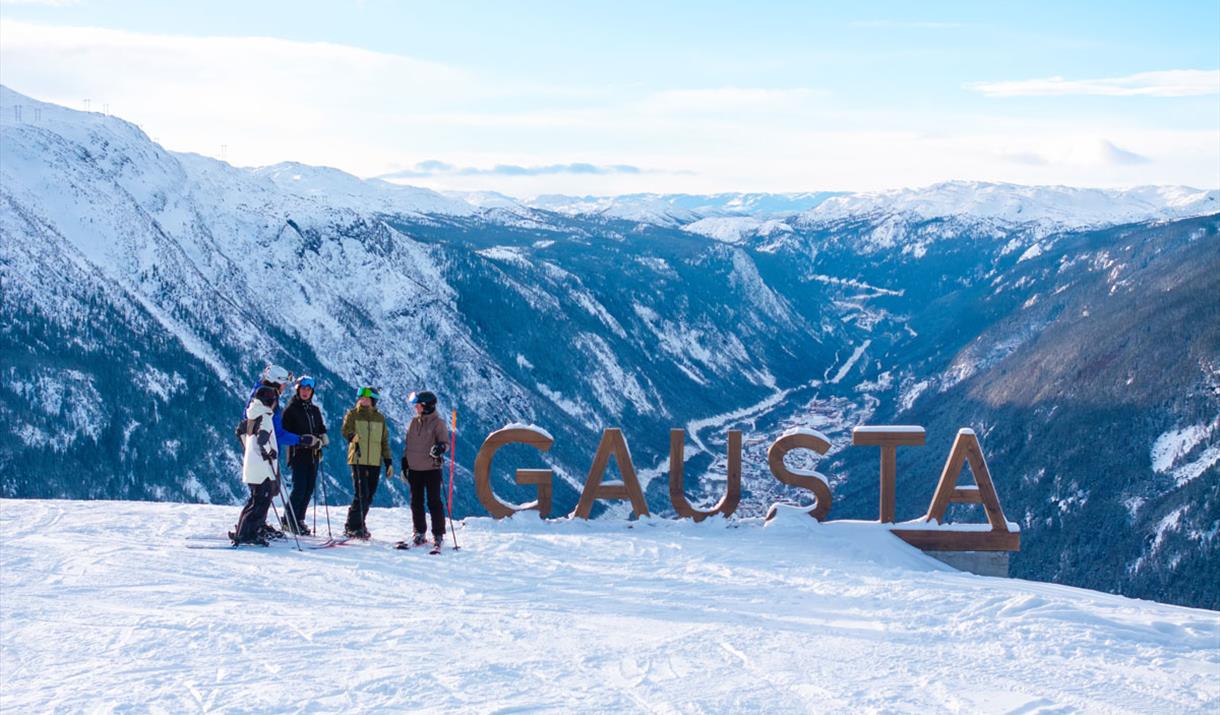Gausta skisenter i Rjukan