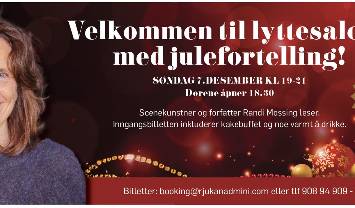 Julefortelling: Lyttesalong på Rjukan Admini Hotel