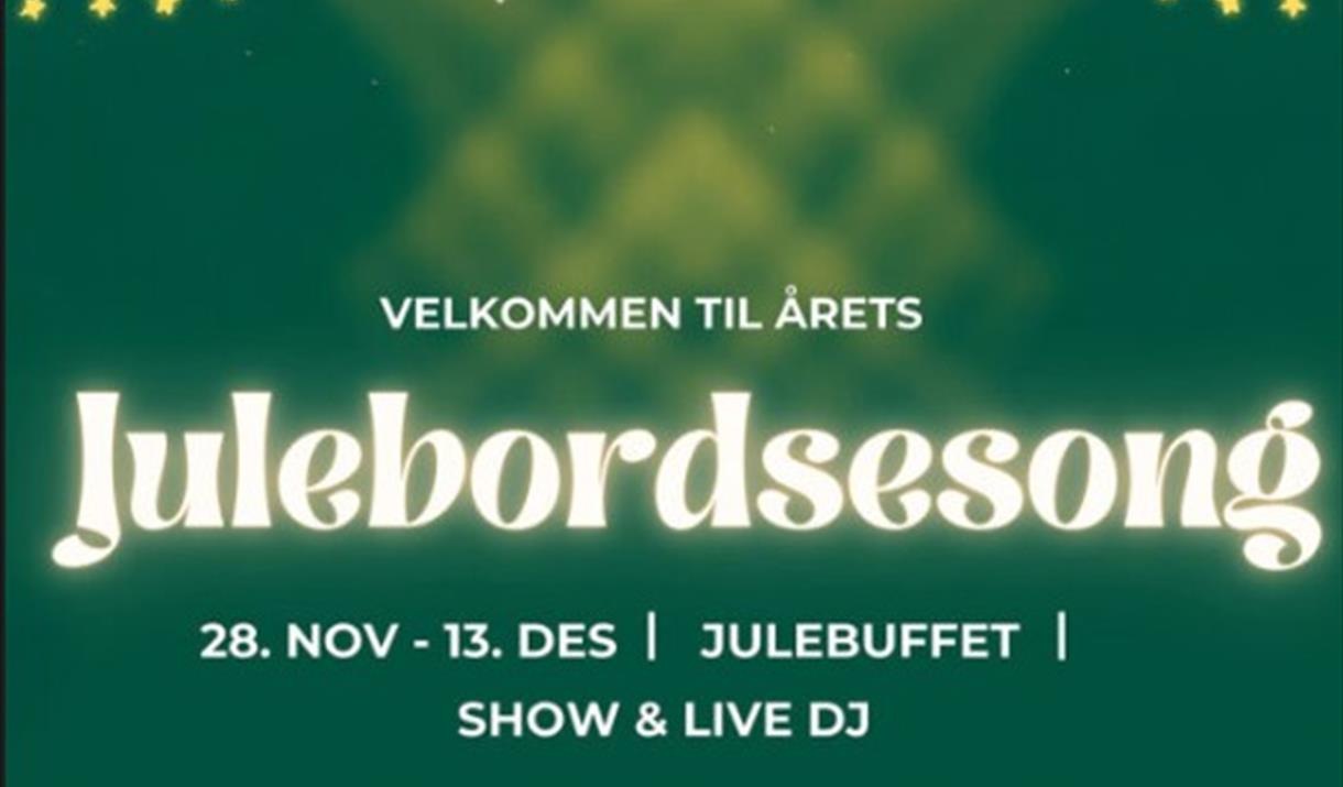 Julebord på Den Lykkelige Sportsmann