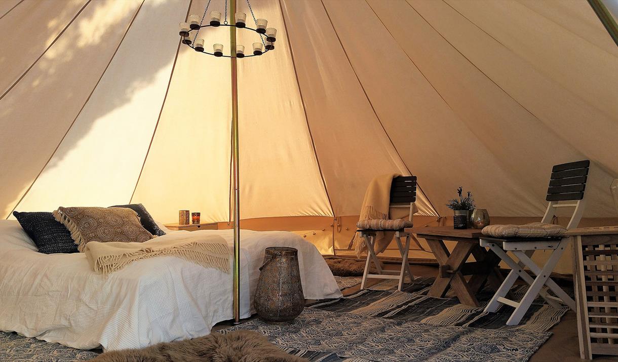 Glamping på Sandviken Camping