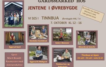 Gardsmarked hos jentene i Øvrebygde