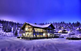 Den Lykkelige Sportsmann er en bar og afterski på destinasjon Gausta