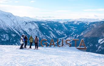 Gausta skisenter i Rjukan