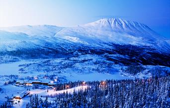 Gaustablikk Fjellresort ligger flott til ved Gausta skisenter og med utsikt til Gaustatoppen