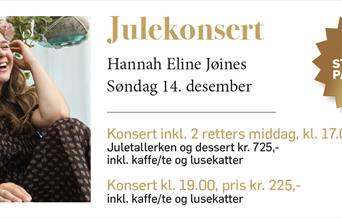 Julekonsert med Hannah Eline Jøines