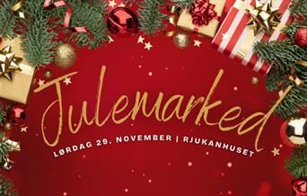 Julemarked på Rjukanhuset