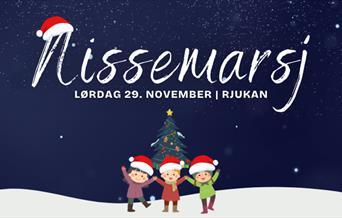 Nissemarsj på Rjukan