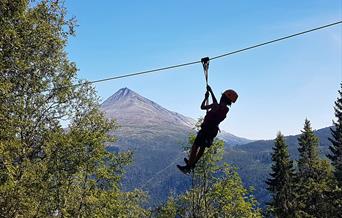 Rjukan klatrepark tilbyr Norges råeste utsikt