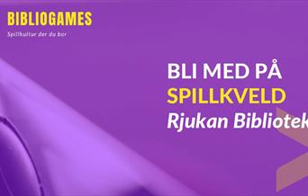 Spillkveld på Rjukan bibliotek
