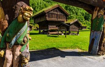 Inngangen til Tinn Museum