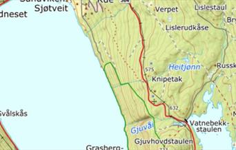 FRILUFTSLIVETS ÅR: Gjuvfossen - kveldstur på Tinnsjøen
