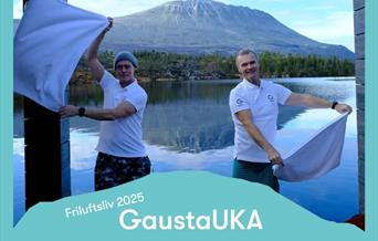 GaustaUka: Aufguss i flytende sauna