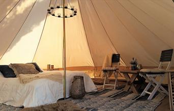 Glamping på Sandviken Camping