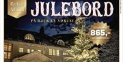 plakat til "Julebord på Rjukan Admini"