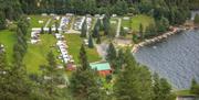 Sandviken Camping ligger vakkert til ved Tinnsjøen