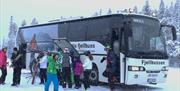Fjellbussen kan frakte deg til Svienroi for turer på Gaustatoppen