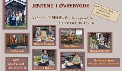 Gardsmarked hos jentene i Øvrebygde