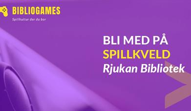 Spillkveld på Rjukan bibliotek