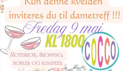 Dametreff med moteshow & shopping