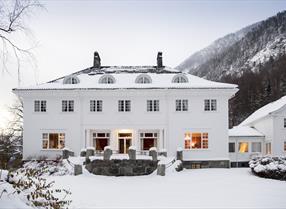 Vinter på Rjukan Admini Hotel