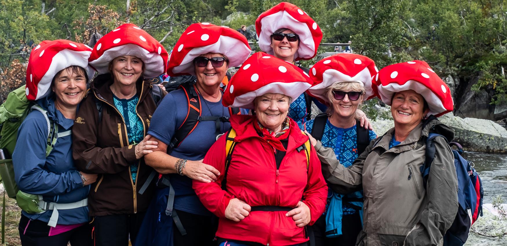 Kjerringsveiven turmarsj for damer på Rjukan