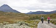 Sykkel på Hardangervidda, start Rjukan.